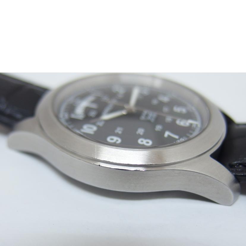 ＨＡＭＩＬＴＯＮ ハミルトン/カーキキングデイデイト／ブラック文字盤／クォーツ/H644510//ABランク/04