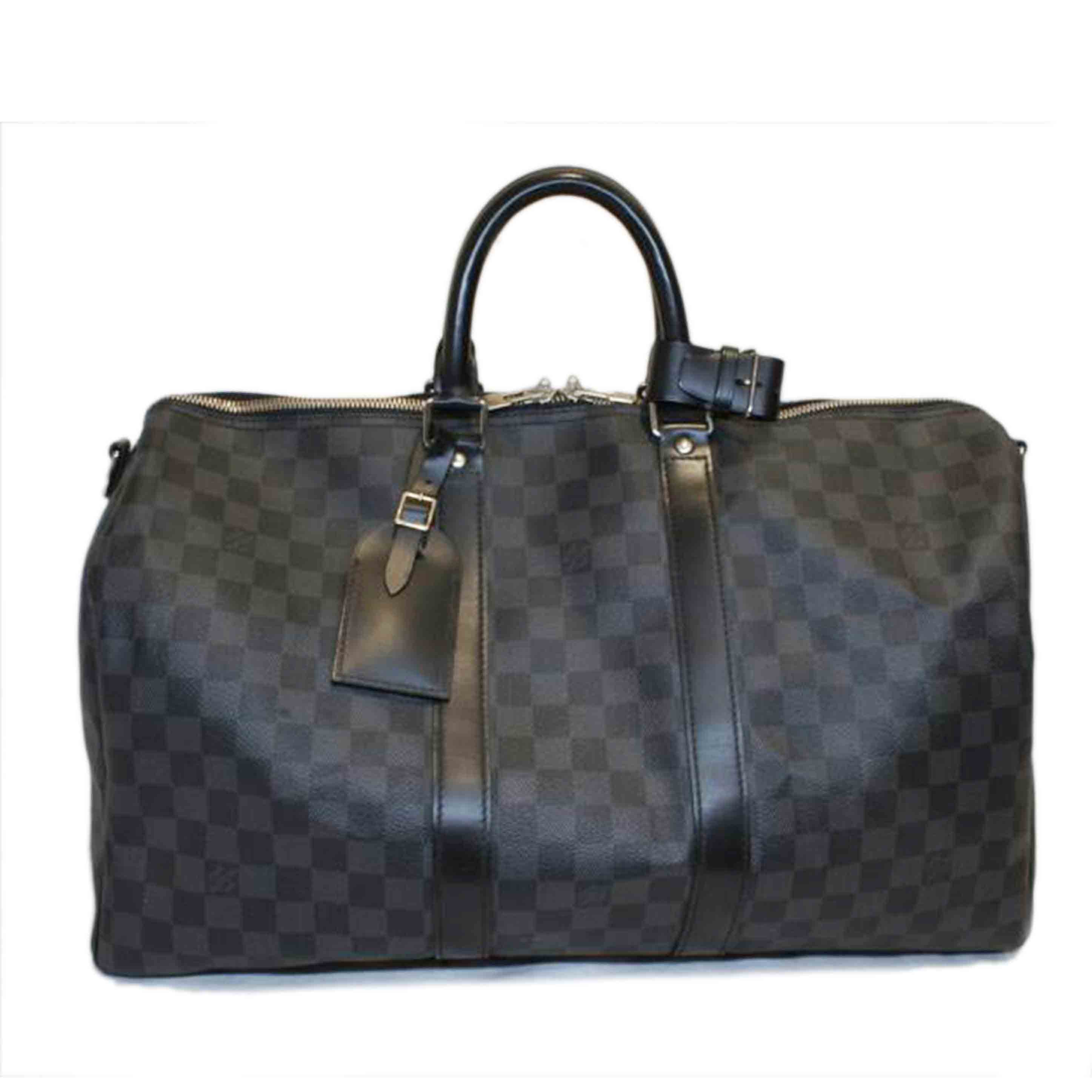 ＬＯＵＩＳ　ＶＵＩＴＴＯＮ ルイヴィトン ルイ・ヴィトン ビトン ボストンバッグ ２ｗａｙバッグ トラベルバッグ ショルダーバッグ ハンドバッグ トートバッグ ブラウン メンズ レディース 定番 人気 ＬＶ 斜め掛け 肩がけ/キーポル・バンドリエール　４５／ダミエ／グラフィット/N41418//MB1***/ABランク/92