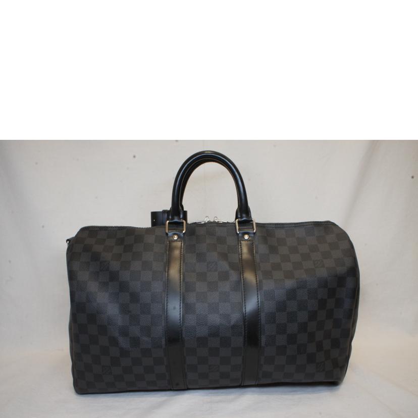 ＬＯＵＩＳ　ＶＵＩＴＴＯＮ ルイヴィトン ルイ・ヴィトン ビトン ボストンバッグ ２ｗａｙバッグ トラベルバッグ ショルダーバッグ ハンドバッグ トートバッグ ブラウン メンズ レディース 定番 人気 ＬＶ 斜め掛け 肩がけ/キーポル・バンドリエール　４５／ダミエ／グラフィット/N41418//MB1***/ABランク/92