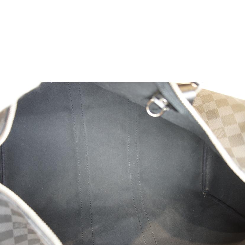ＬＯＵＩＳ　ＶＵＩＴＴＯＮ ルイヴィトン ルイ・ヴィトン ビトン ボストンバッグ ２ｗａｙバッグ トラベルバッグ ショルダーバッグ ハンドバッグ トートバッグ ブラウン メンズ レディース 定番 人気 ＬＶ 斜め掛け 肩がけ/キーポル・バンドリエール　４５／ダミエ／グラフィット/N41418//MB1***/ABランク/92