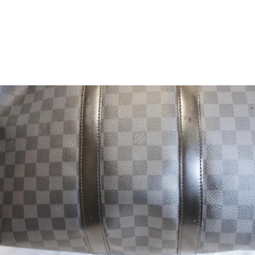 ＬＯＵＩＳ　ＶＵＩＴＴＯＮ ルイヴィトン ルイ・ヴィトン ビトン ボストンバッグ ２ｗａｙバッグ トラベルバッグ ショルダーバッグ ハンドバッグ トートバッグ ブラウン メンズ レディース 定番 人気 ＬＶ 斜め掛け 肩がけ/キーポル・バンドリエール　４５／ダミエ／グラフィット/N41418//MB1***/ABランク/92