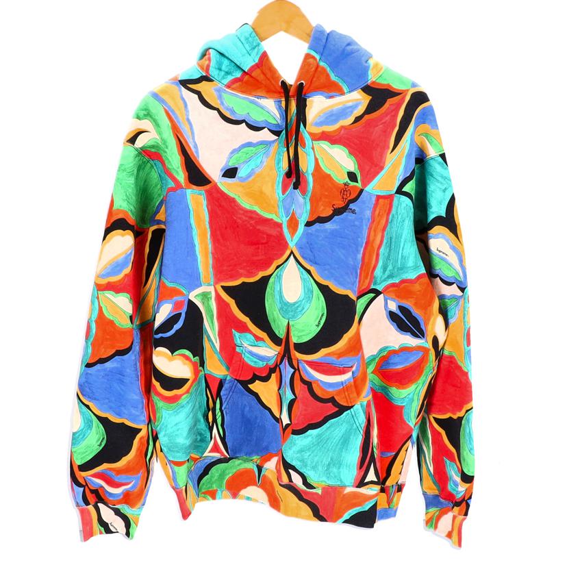 ＥＭＩＬＩＯ　ＰＵＣＣＩ×Ｓｕｐｒｅｍｅ エミリオプッチ×シュプリーム　ＥＭＩＬＩＯ　ＰＵＣＣＩ×Supreme　２１SSマルチカラースウェットパーカー　メンズ　XL/２１ＳＳマルチカラースウエットパーカー/RN101837//Aランク/37