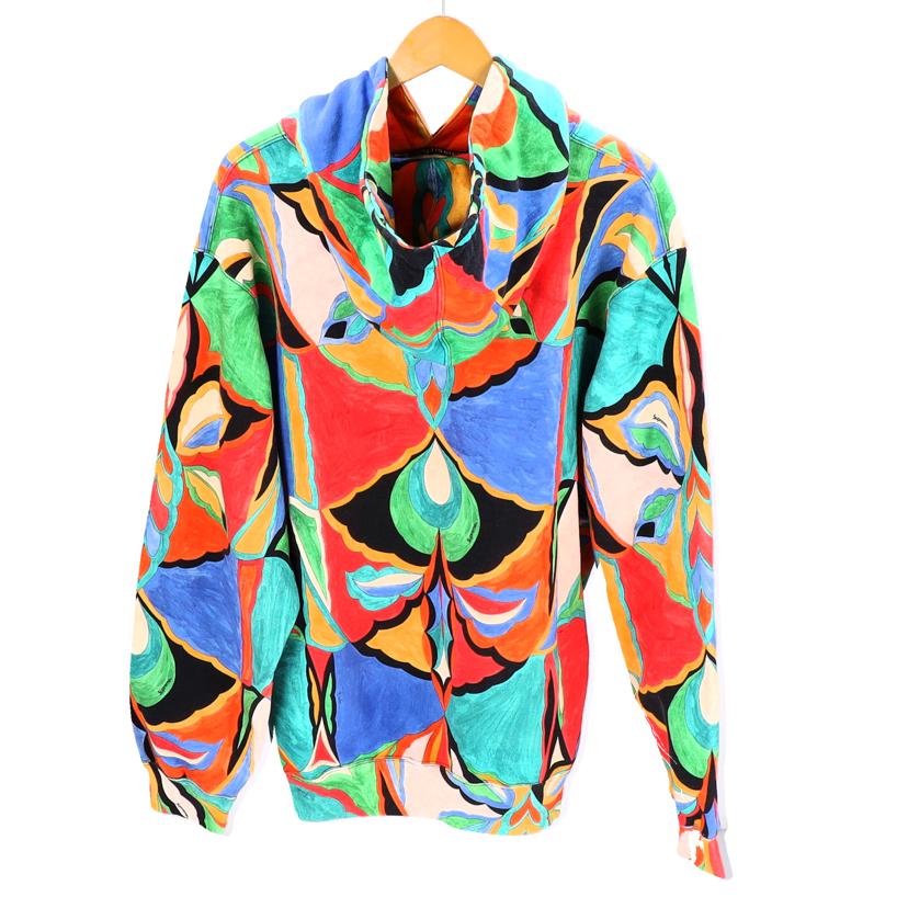 ＥＭＩＬＩＯ　ＰＵＣＣＩ×Ｓｕｐｒｅｍｅ エミリオプッチ×シュプリーム　ＥＭＩＬＩＯ　ＰＵＣＣＩ×Supreme　２１SSマルチカラースウェットパーカー　メンズ　XL/２１ＳＳマルチカラースウエットパーカー/RN101837//Aランク/37