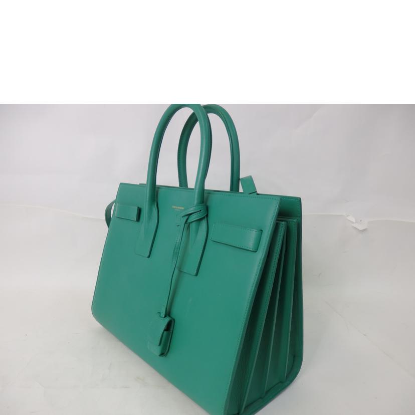 ＳＡＩＮＴ　ＬＡＵＲＥＮＴ サンローラン/サックド・ジュール／エメラルドグリーン/355153//071*/ABランク/84
