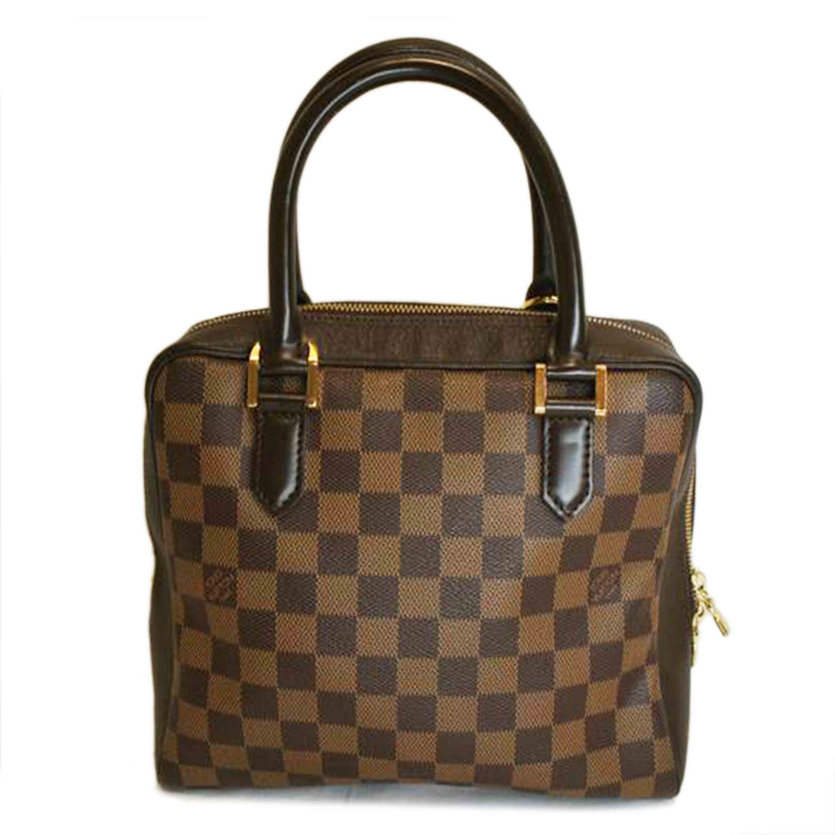 ＬＯＵＩＳ　ＶＵＩＴＴＯＮ ルイヴィトン ルイ・ヴィトン ビトン ダミエ・エベヌ 市松模様 ブラウン 茶 ショルダーバッグ ハンドバッグ トートバッグ ブラウン メンズ レディース 定番 人気 ＬＶ 斜め掛け 肩がけ/ブレラ／ダミエ／エベヌ　/N51150//VI0***/Aランク/92