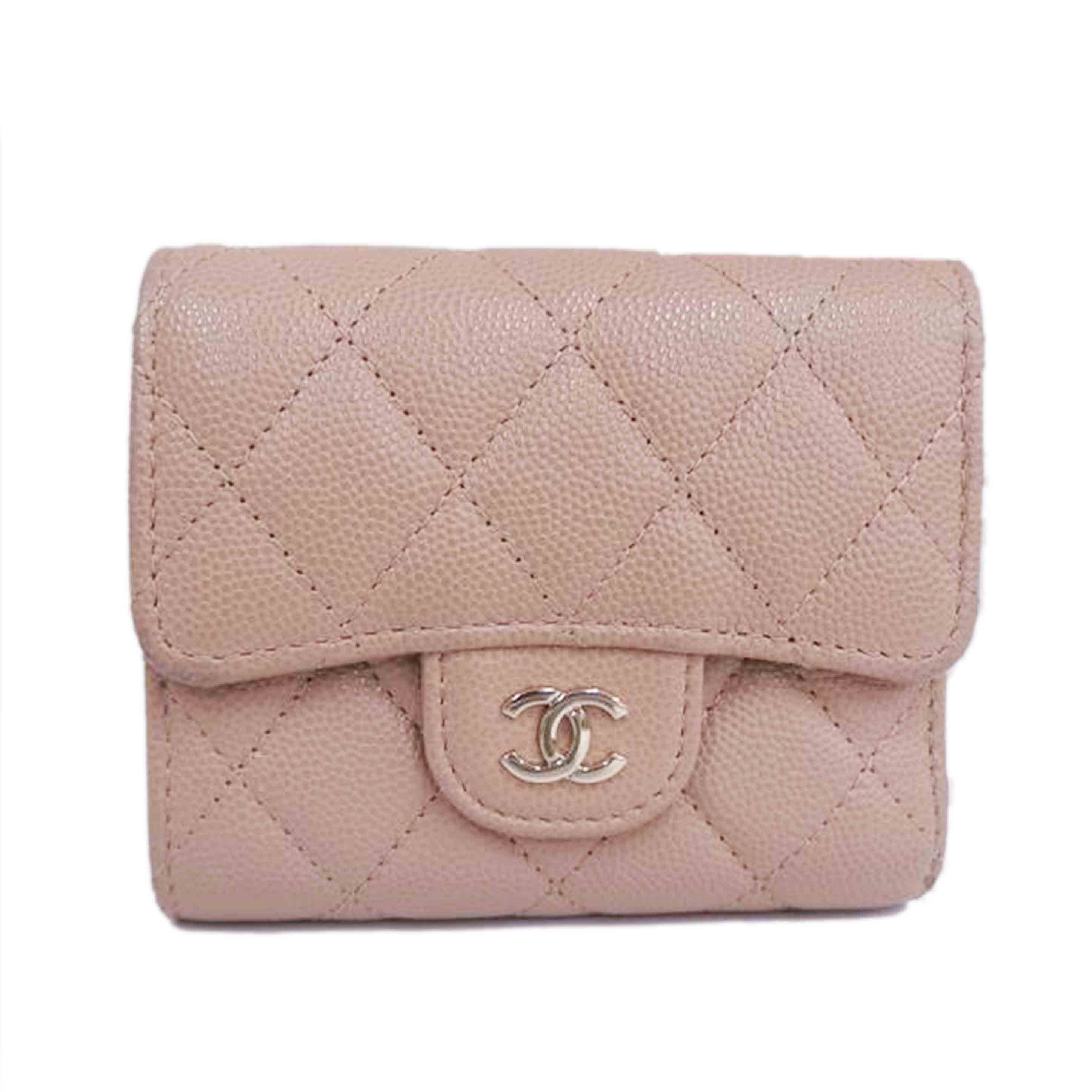 ＣＨＡＮＥＬ シャネル/スモールフラップウォレット／キャビア／ベージュ/AP0712//284*****/ABランク/82