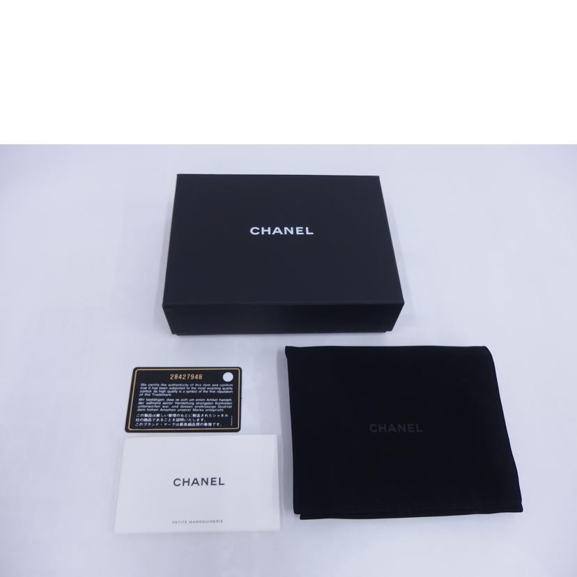 ＣＨＡＮＥＬ シャネル/スモールフラップウォレット／キャビア／ベージュ/AP0712//284*****/ABランク/82