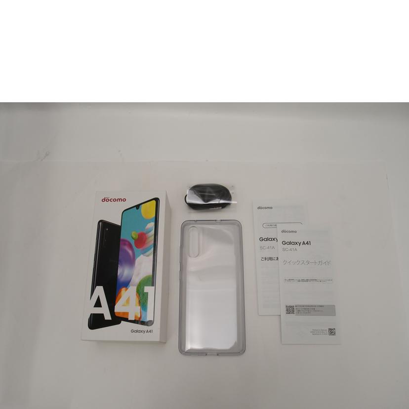 ＳＡＭＳＵＮＧ サムスン電子/Ｇａｌａｘｙ　Ａ４１　ＳＣ－４１Ａ/SC-41A//R58R44K66CY/Aランク/69