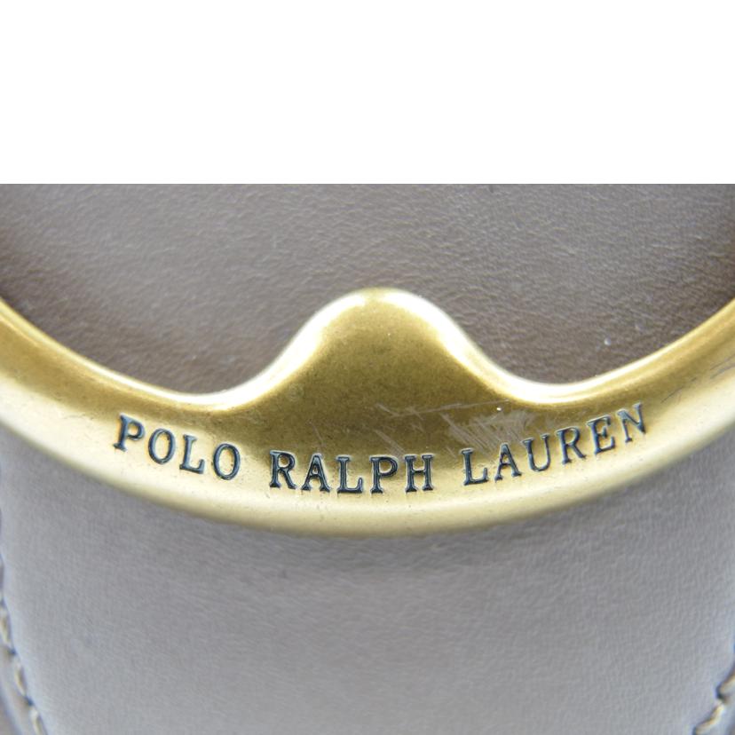 ＲＡＬＰＨ　ＬＡＵＲＥＮ ラルフローレン/ラルフローレン　レザーショルダーバッグ　グレージュ//Bランク/83