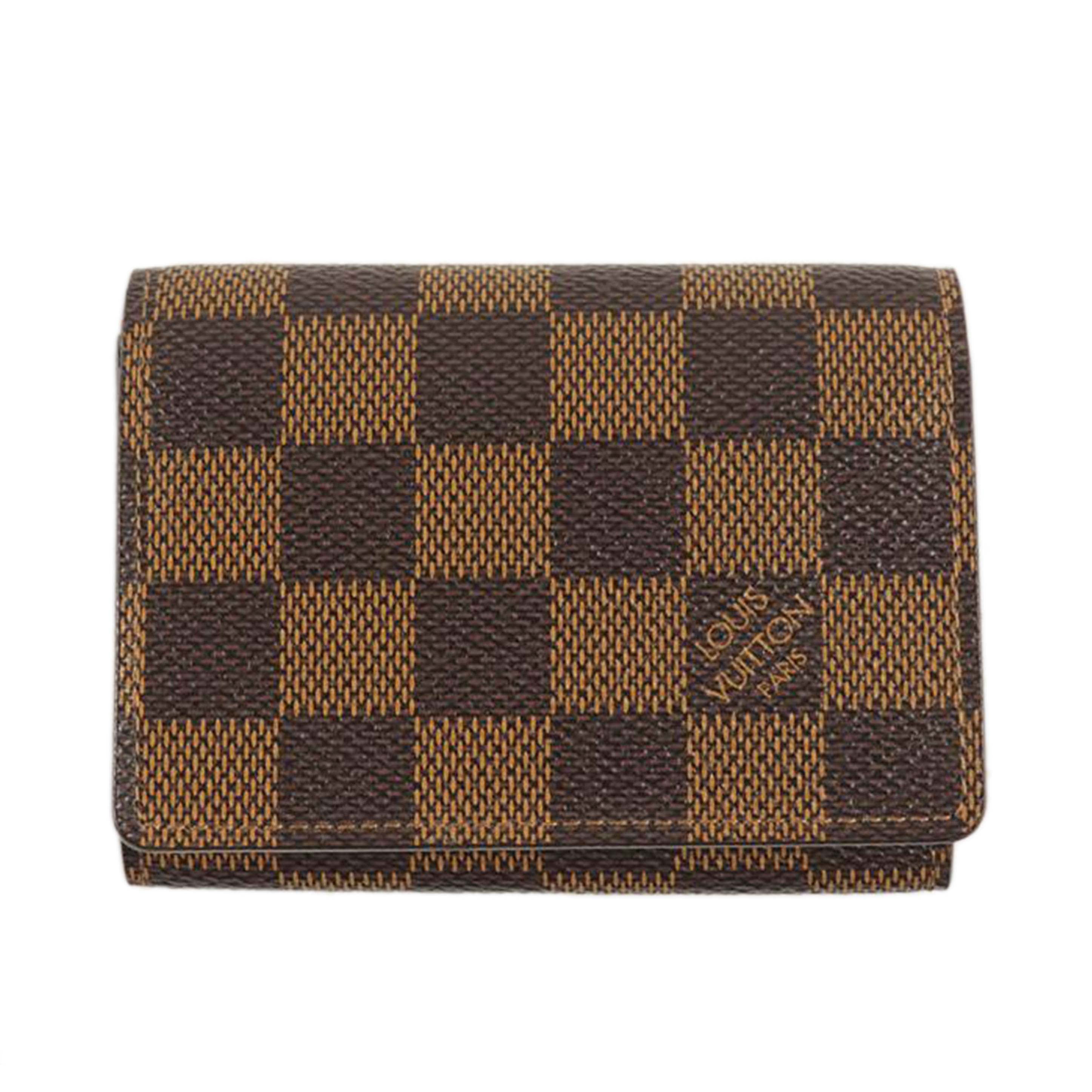 ＬＯＵＩＳ　ＶＵＩＴＴＯＮ ルイヴィトン/アンヴェロップ・カルト　ドゥ　ヴィジット／ダミエ　エベヌ/N62920//CA2154/ABランク/79