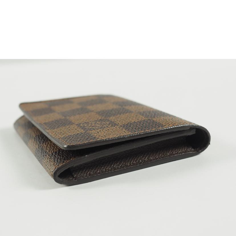 ＬＯＵＩＳ　ＶＵＩＴＴＯＮ ルイヴィトン/アンヴェロップ・カルト　ドゥ　ヴィジット／ダミエ　エベヌ/N62920//CA2154/ABランク/79