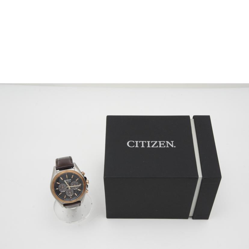 ＣＩＴＩＺＥＮ ｼﾁｽﾞﾝ/クロノグラフエコドライブ／メンズ／ソーラー/B620-S116538//891030819/Bランク/75