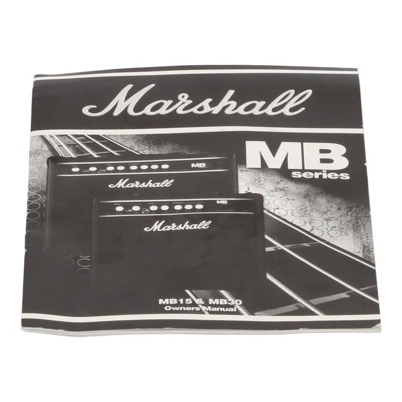 Marshall マーシャル MB15 ベースアンプ MB15-zoom-01.jpg