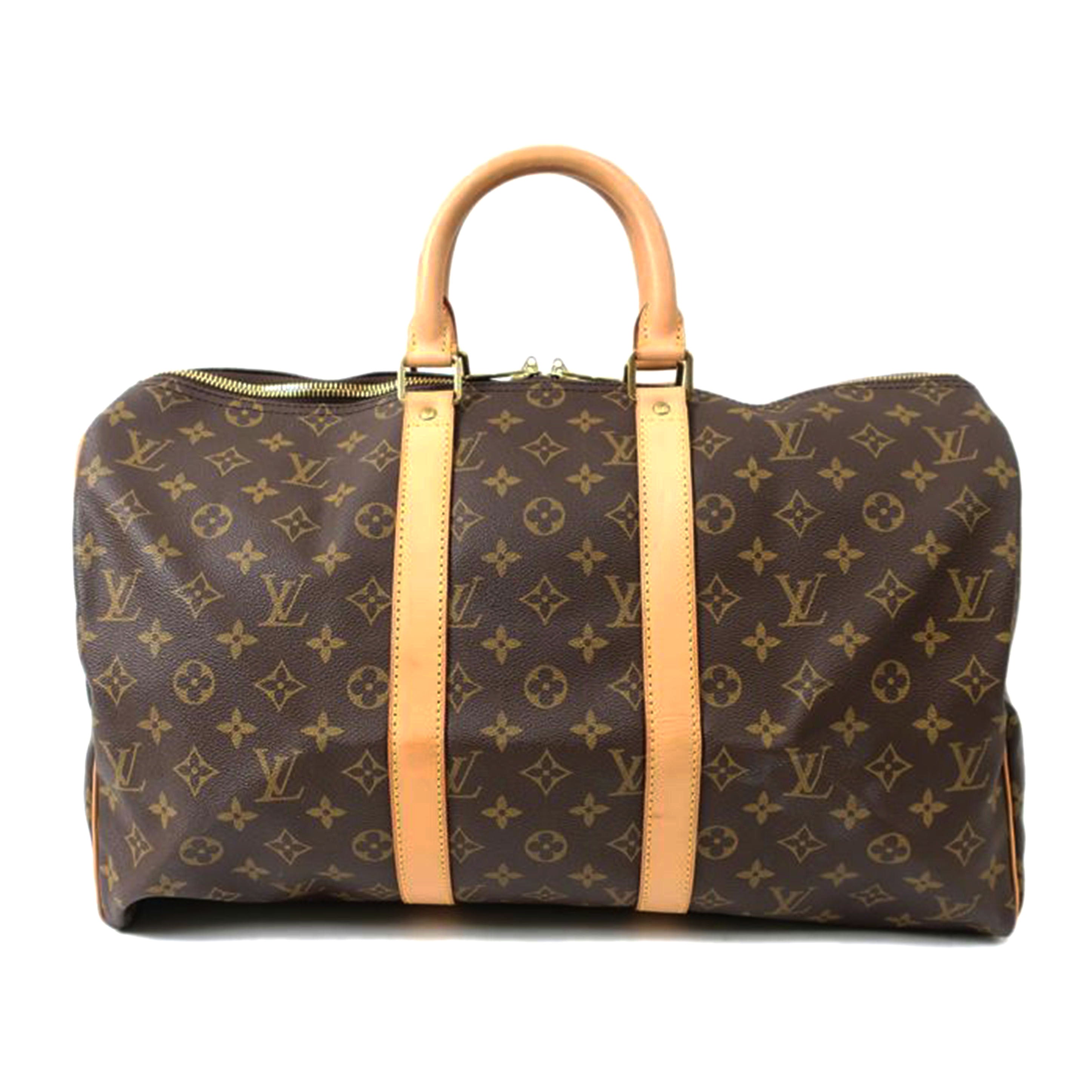 ＬＯＵＩＳ　ＶＵＩＴＴＯＮ ルイ・ヴィトン/キーポル　４５　ハンドバッグ　旅行バッグ/M41428//FL0010/ABランク/65