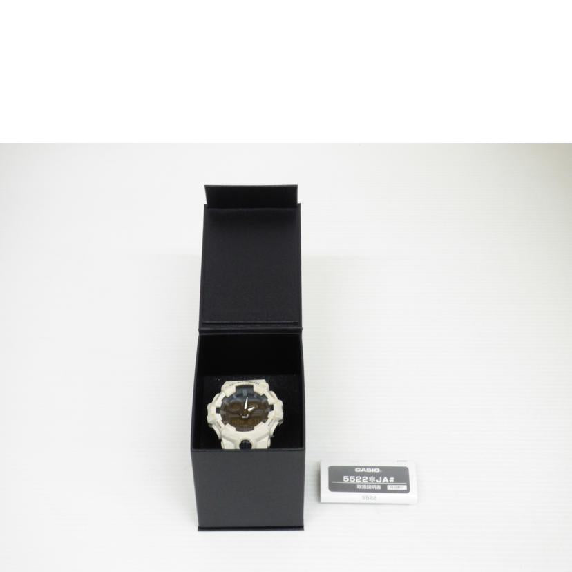 ＣＡＳＩＯ ｶｼｵ/Ｇ－ＳＨＯＣＫ/GA-700WM//5522/ABランク/64