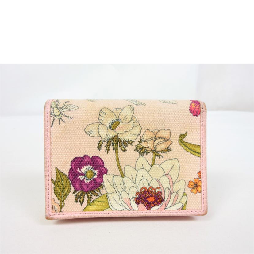 ＧＵＣＣＩ グッチ/ＧＧマーモント　フローラ　コンパクトウォレット/577347//0416/Bランク/70