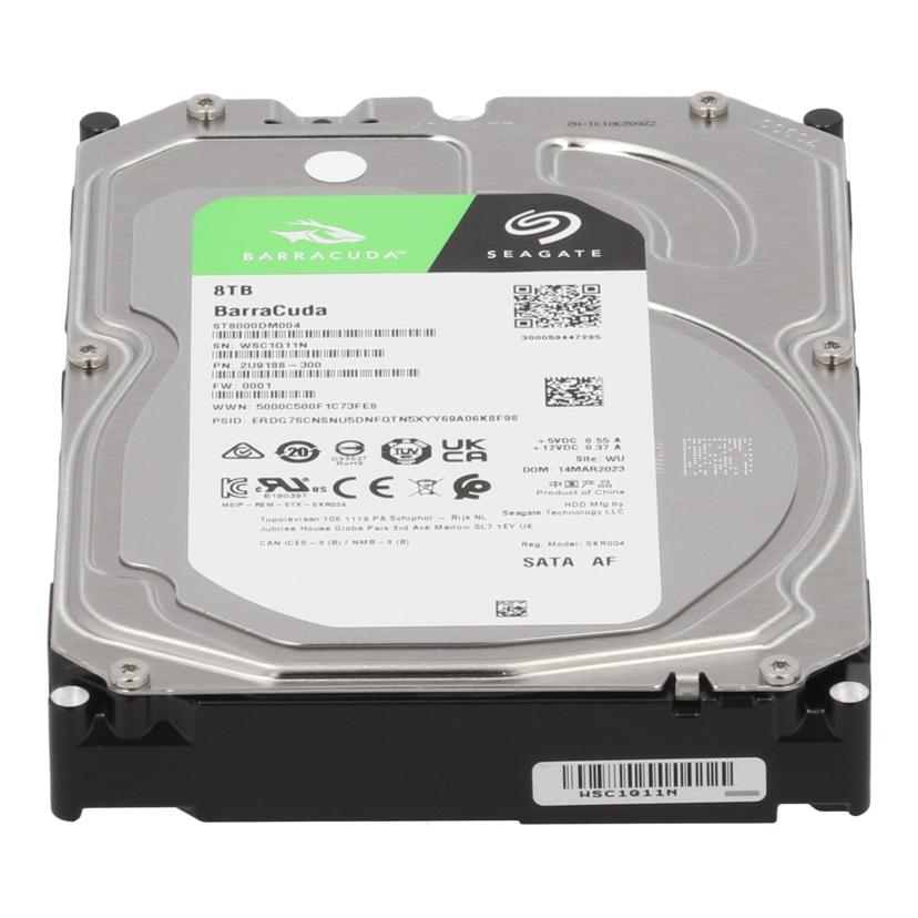 ＳＥＡＧＡＴＥ シーゲート/３．５インチＨＤＤ　８ＴＢ/ST8000DM004//WSC1Q11N/Bランク/62