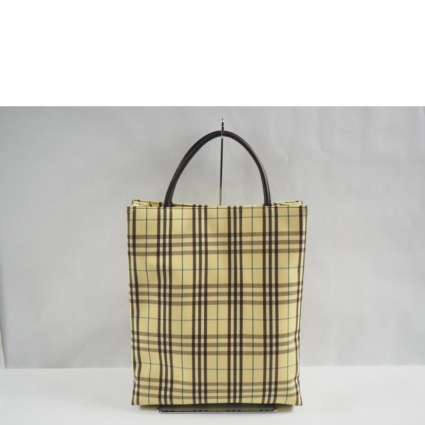 ＢＵＲＢＥＲＲＹ バーバリー/トートＢ／ノバチェック／イエロー//Bランク/79