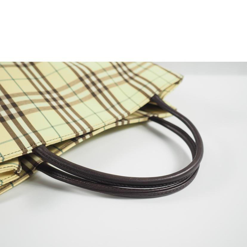 ＢＵＲＢＥＲＲＹ バーバリー/トートＢ／ノバチェック／イエロー//Bランク/79