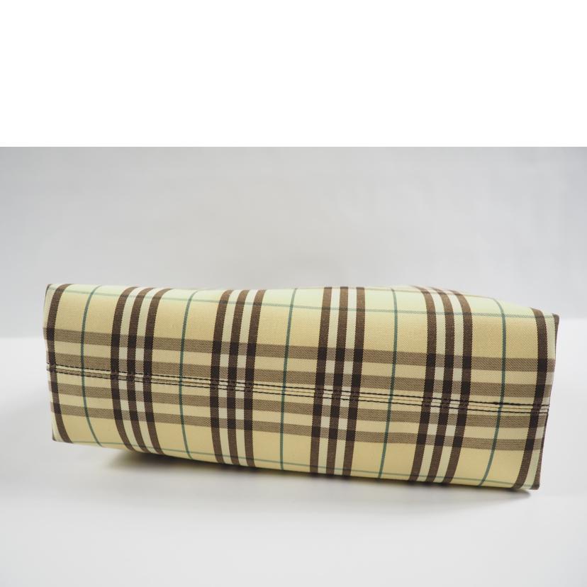 ＢＵＲＢＥＲＲＹ バーバリー/トートＢ／ノバチェック／イエロー//Bランク/79