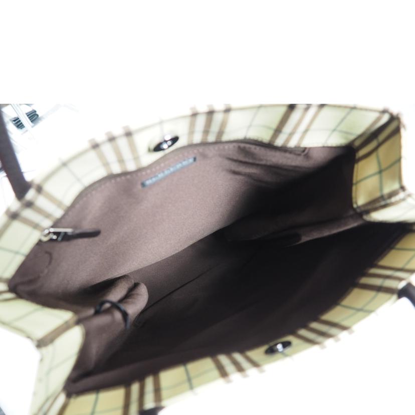 ＢＵＲＢＥＲＲＹ バーバリー/トートＢ／ノバチェック／イエロー//Bランク/79