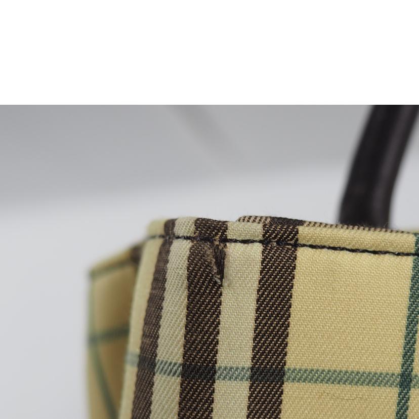 ＢＵＲＢＥＲＲＹ バーバリー/トートＢ／ノバチェック／イエロー//Bランク/79