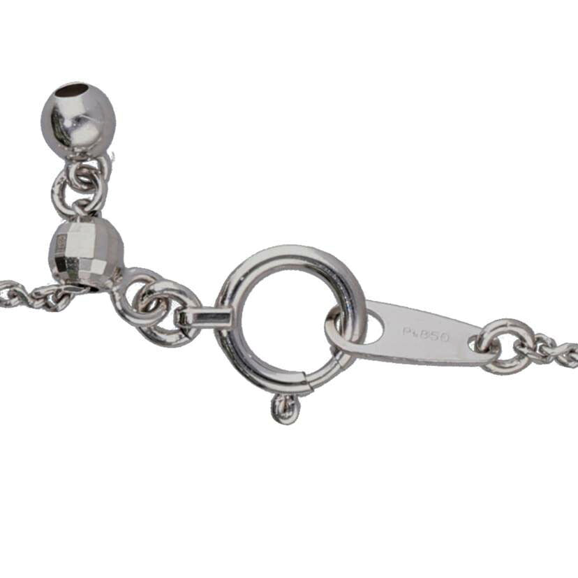 /◎　ＰＴ８５０ダイヤネックレス１．０９３／０．０９ｃｔ//Aランク/75