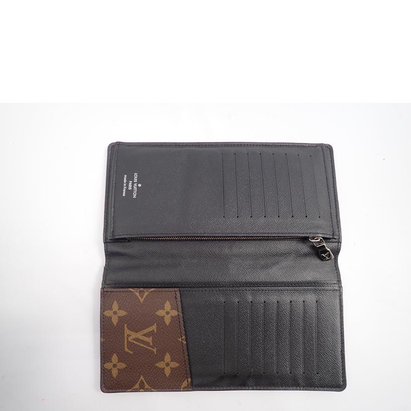 ＬＶ ヴィトン/ポルトフォイユ・ブラザ／モノグラムマカサー/M69410//RFIDﾀｸﾞ/ABランク/62
