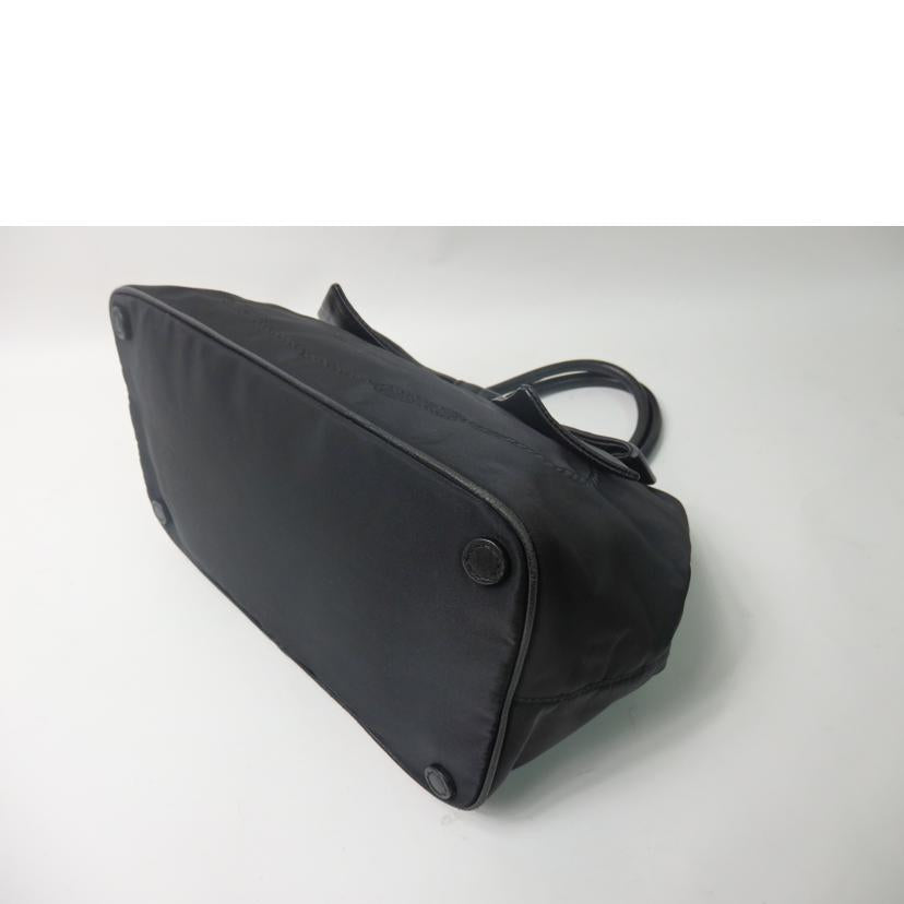 ＰＲＡＤＡ プラダ/リボンロゴナイロントートバッグ／黒/1BG068//103/Bランク/84