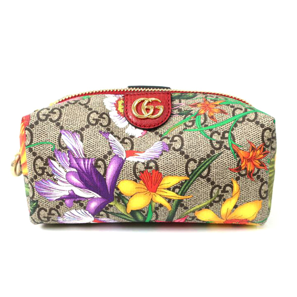 GUCCI 正規品ポーチ GUCCI(グッチ) 80's GG canvas sherry line pouch GG キャンバス