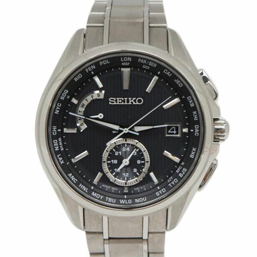 ＳＥＩＫＯ SEIKO/ＢＲＩＧＨＴＺワールドタイム／電波ソーラー/SAGA287//990769/Bランク/75