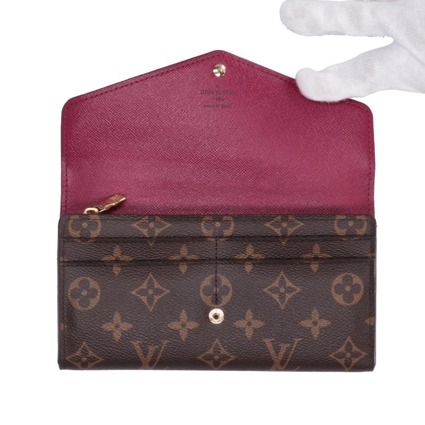 ＬＯＵＩＳ　ＶＵＩＴＴＯＮ ルイ・ヴィトン/ポルトフォイユ・サラ／モノグラム／フユーシャ/M62234//CA0***/ABランク/75