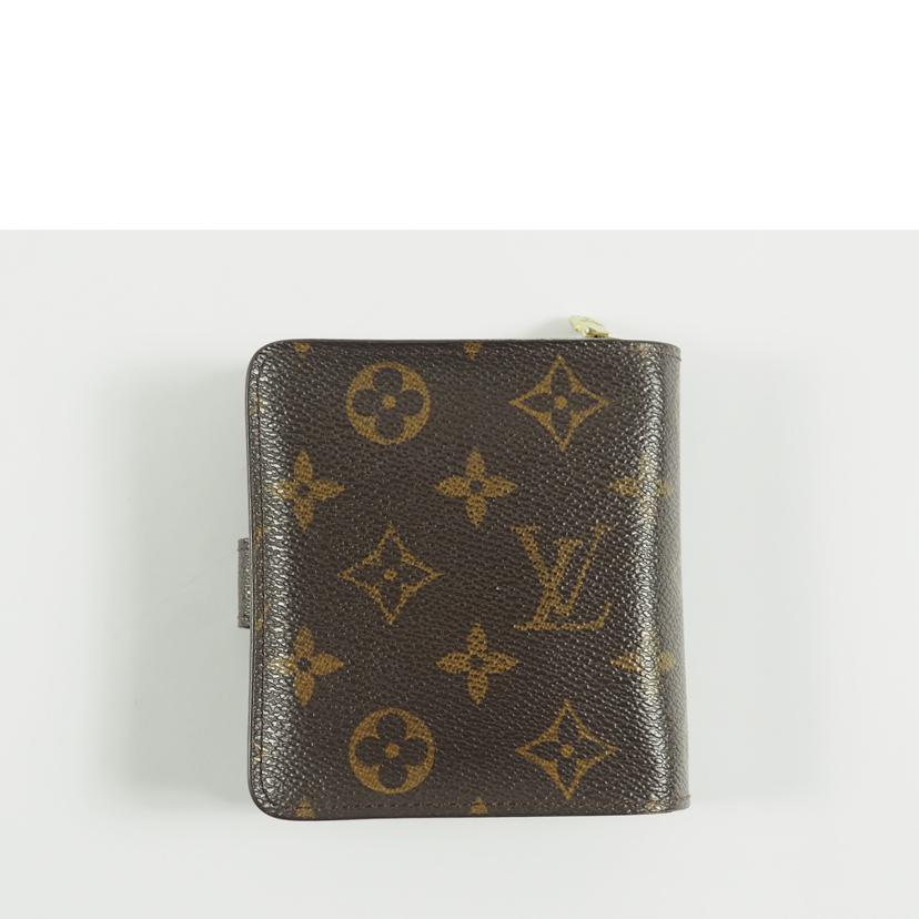 ＬＯＵＩＳ　ＶＵＩＴＴＯＮ ルイヴィトン/コンパクトジップ／モノグラム/M61667//MI0031/Bランク/79