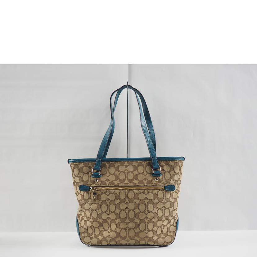 ＣＯＡＣＨ コーチ/トートバッグ／シグネチャー　キャンバス／カーキｘ緑/F55364//Aランク/79