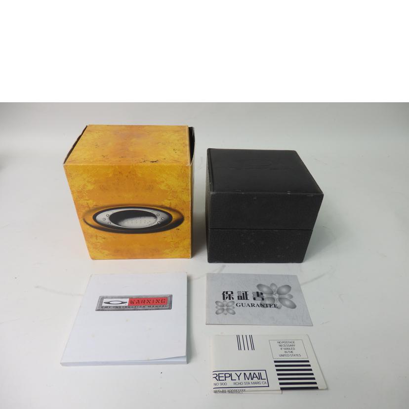 S*y様 オークリー　腕時計　GMT ステルスブラック　＋小物ケース S*y様 オークリー 腕時計 GMT ステルスブラック ＋小物ケース