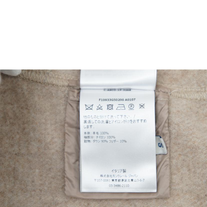 ＭＯＮＣＬＥＲ　ＭＡＮＴＥＬＬＡ モンクレール/ＭＯＮＣＬＥＲ　ＭＡＮＴＥＬＬＡレディース　コート　ベージュ//ABランク/75
