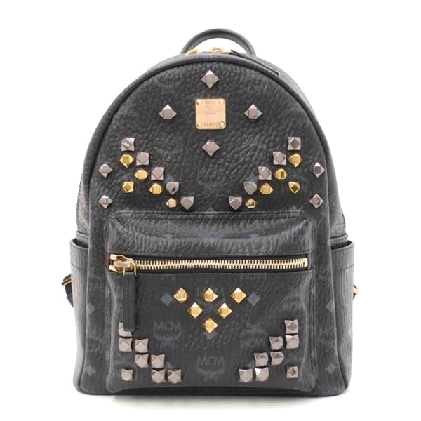 MCM エムシーエム バックパック 黒 メンズ レディース