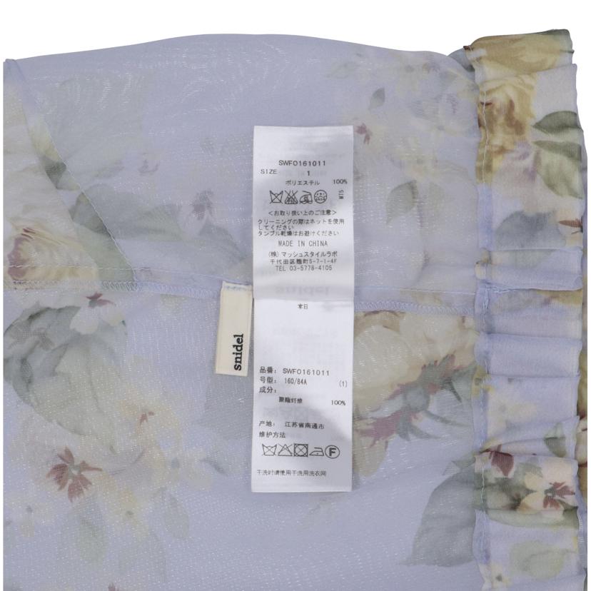 ｓｎｉｄｅｌ スナイデル/ｓｎｉｄｅｌ／ワンピース／サイズ１／ライトブルー//ABランク/75