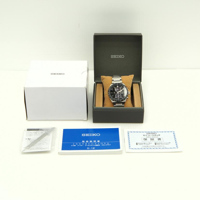 ＳＥＩＫＯ セイコー/スピリットスマート　クロノグラフ／ソーラー/V195-0AE0//010736/ABランク/75