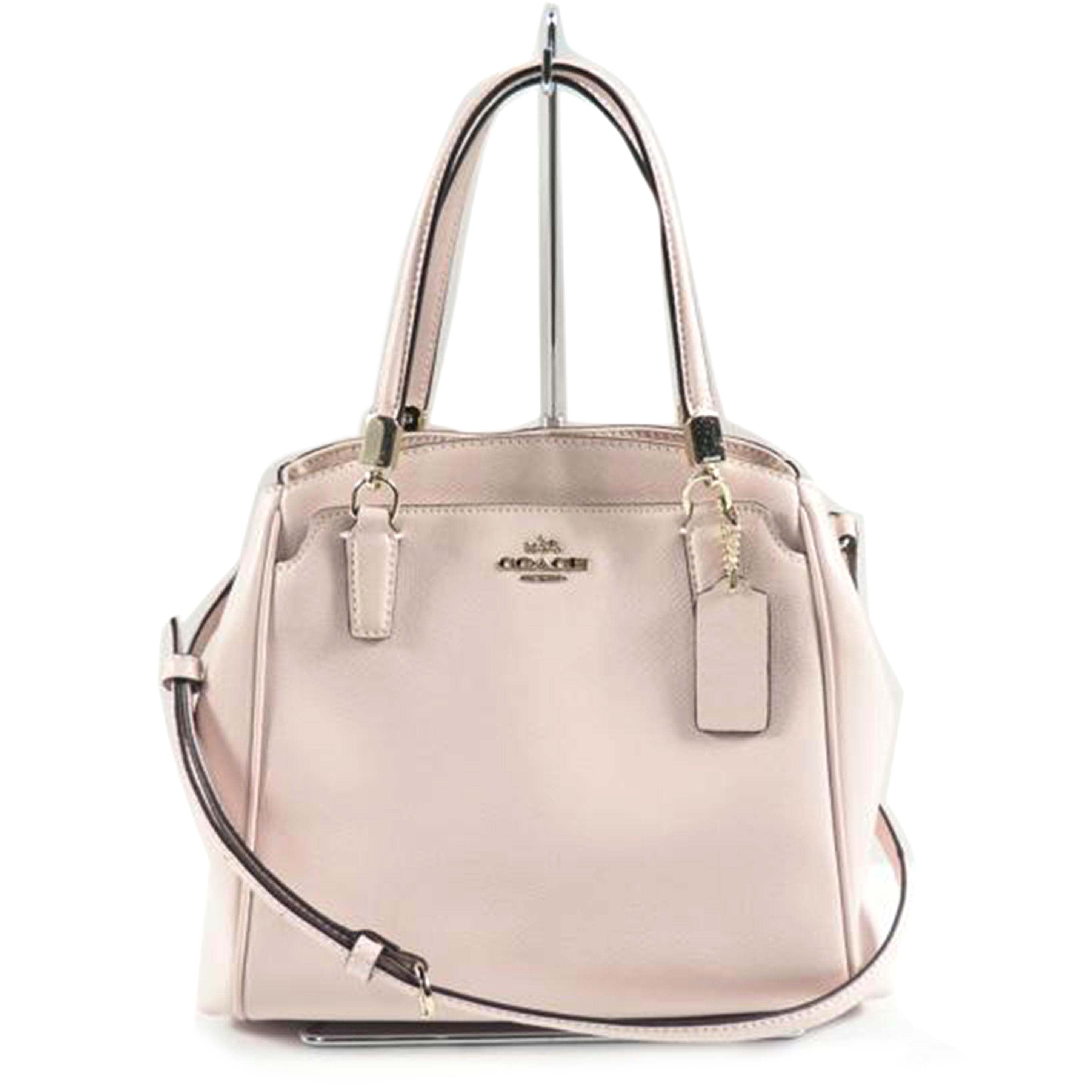 ＣＯＡＣＨ コーチ/２ｗａｙ／ミネッタ　クロスグレインレザー／Ｌピンク/F34663//Bランク/79