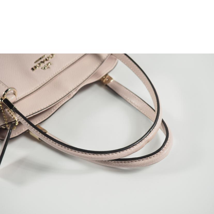 ＣＯＡＣＨ コーチ/２ｗａｙ／ミネッタ　クロスグレインレザー／Ｌピンク/F34663//Bランク/79