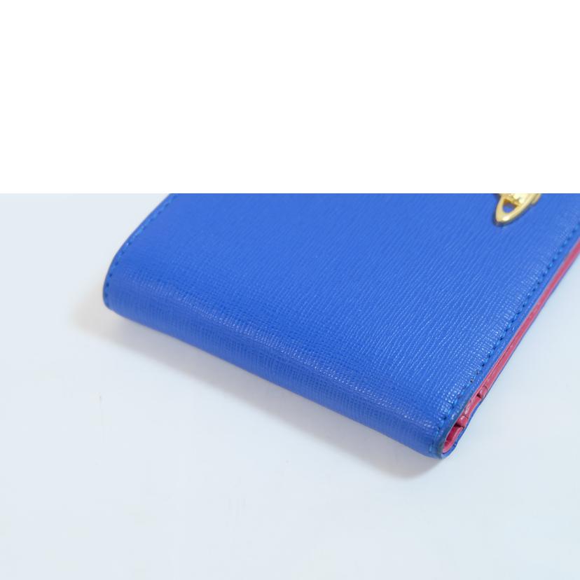Ｖｉｖｉｅｎｎｅ　．Ｗ ヴィヴィアンウエストウッド/レザー二つ折り財布　/730V11V//ABランク/71