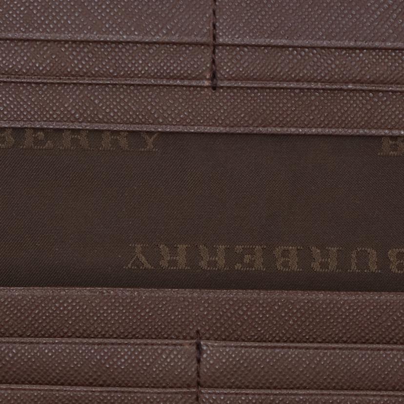ＢＵＲＢＥＲＲＹ バーバリー/ノバチェック　二つ折り長財布／キャンバス×レザー//ABランク/75