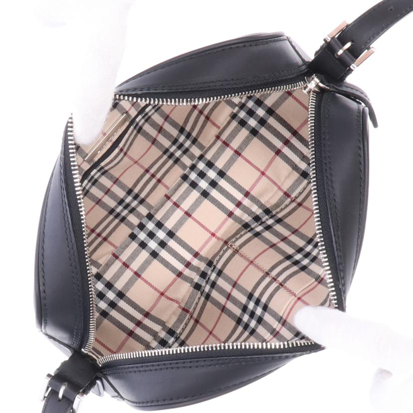 ＢＵＲＢＥＲＲＹ バーバリー/レザー　ショルダーバッグ／ブラック//ABランク/75