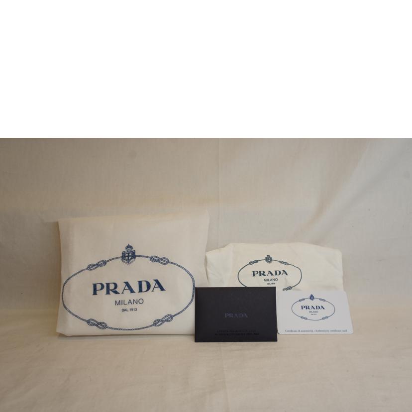 ＰＲＡＤＡ プラダ/リナイロンキルティングショルダーポーチ付／ネロ/1BC151//255/Aランク/92