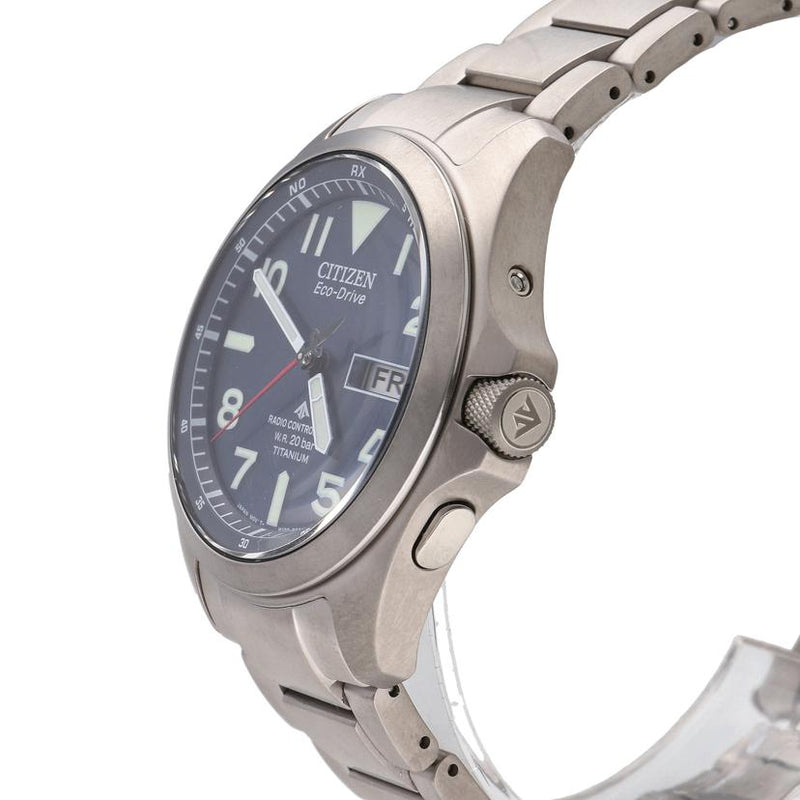 Citizen eco drive on sale titanium wr 20 bar