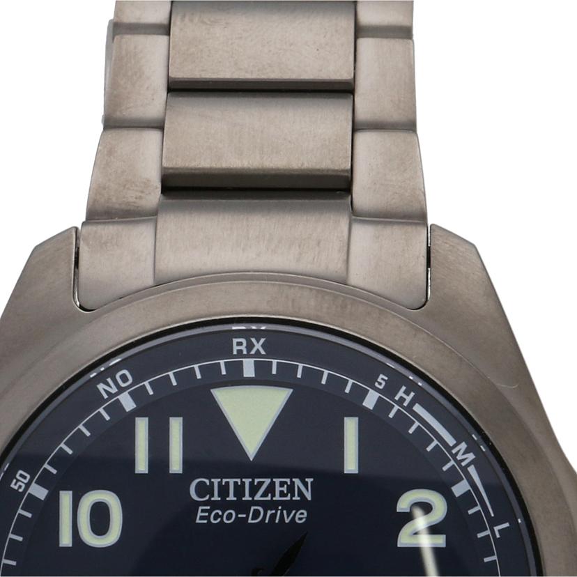 ＣＩＴＩＺＥＮ シチズン　Eco-Drive/プロマスター・ランド／電波ソーラー/AT6080-53L//262******/ABランク/75