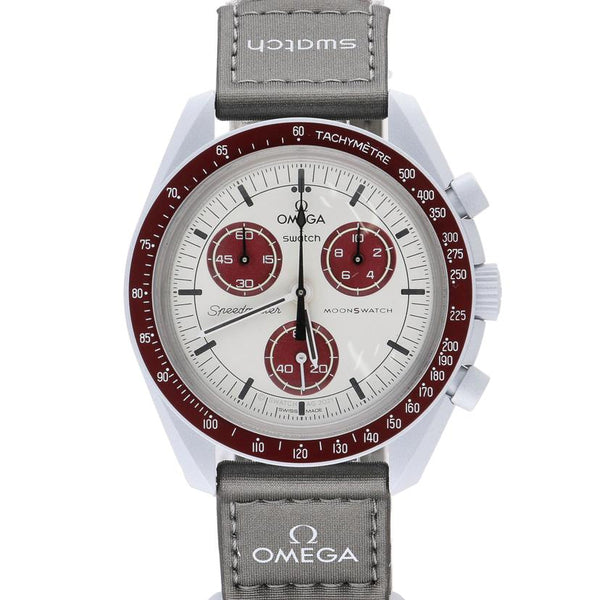 現行品 美品 OMEGA SWATCH / オメガ スウォッチ バイオセラミック オメガ×スウォッチの新作ムーンスウォッチ「バイオセラミック