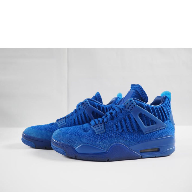 Air jordan 4 on sale retro flyknit blue