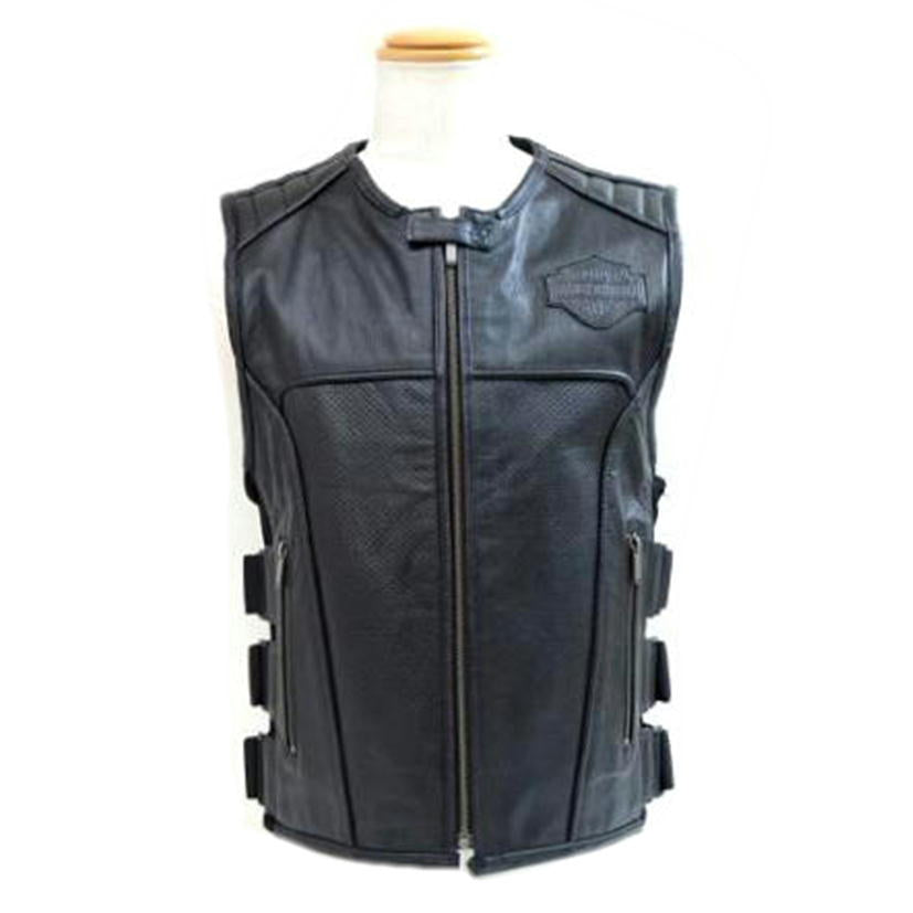 ＨＡＲＬＥＹ　ＤＡＶＩＤＳＯＮ ハーレーダビッドソン/レザーＶＥＳＴ－ＳＷＡＴ/97108-12VM//Aランク/71